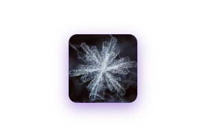 桌面雪花-几十KB的美化工具X2