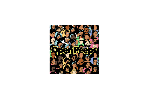 Open Peeps-免费可商用584,688种手绘插画库