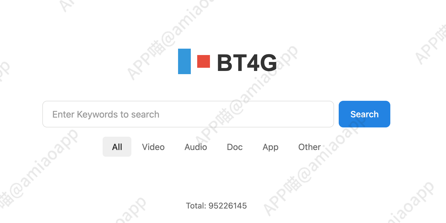 BT4G:磁力搜索引擎,磁力资源搜索下载站